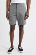 O'Neill Reserve Light Check 19-Inch Water Resistant Hybrid Shorts