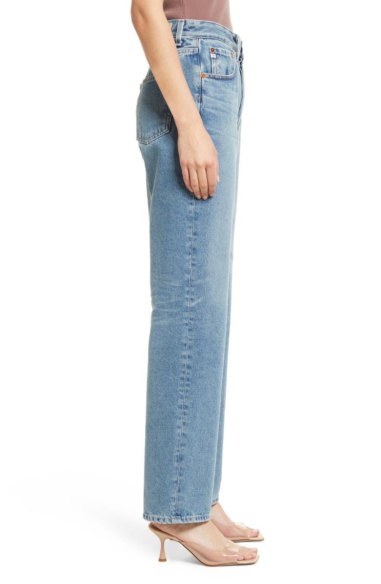 AG Clove High Waist Straight Leg Jeans, Alternate, color, 