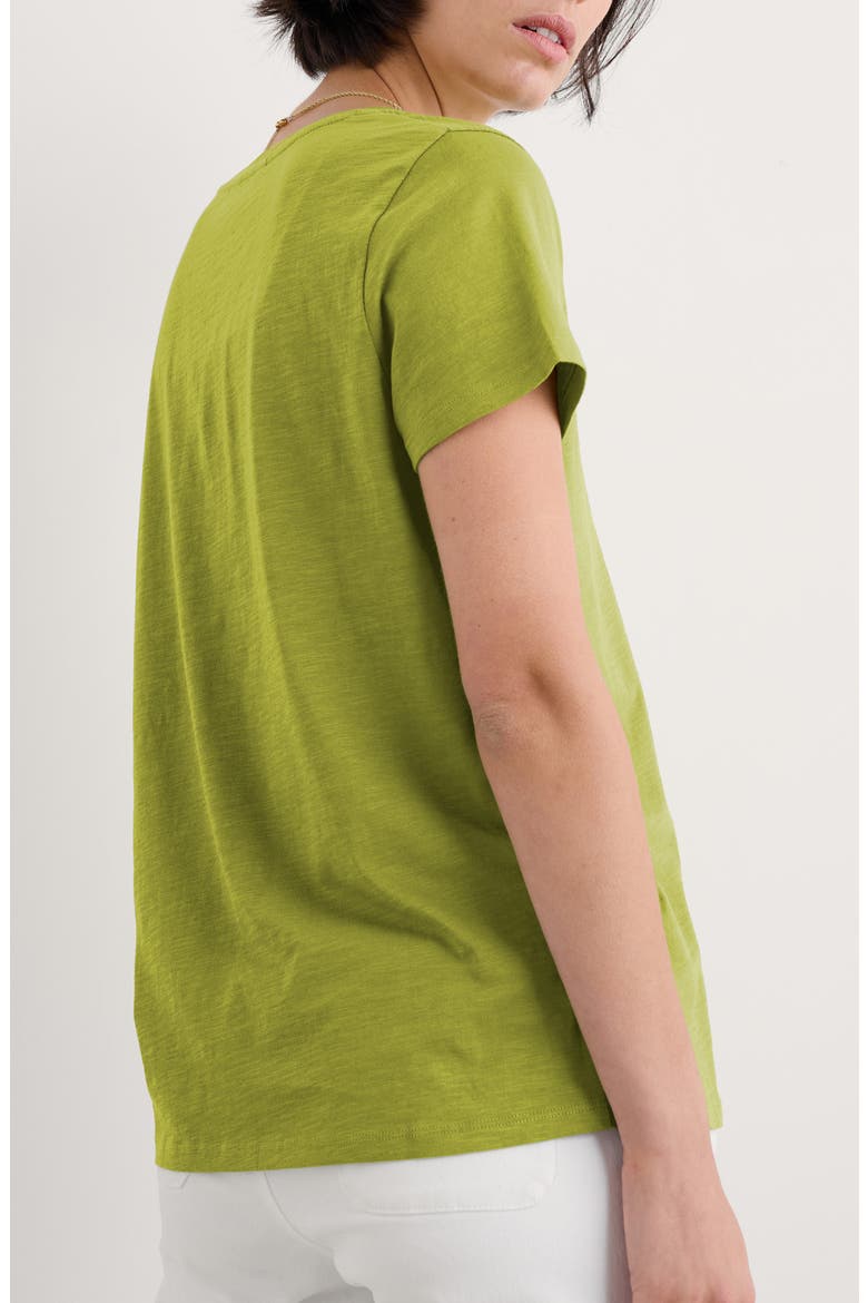 Kellow Organic Cotton T-Shirt, Alternate, color, DARK CITRON