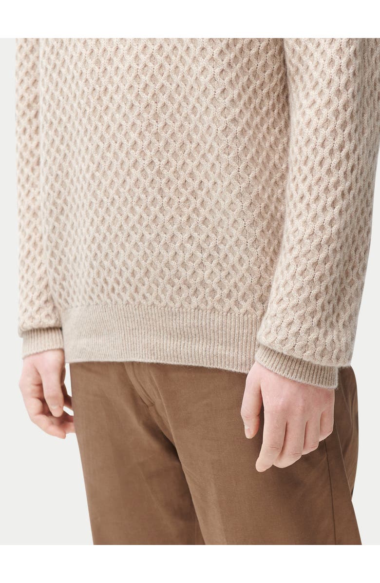 GOBI Mongolian Cashmere Cable Knit Cashmere Sweater, Alternate, color,