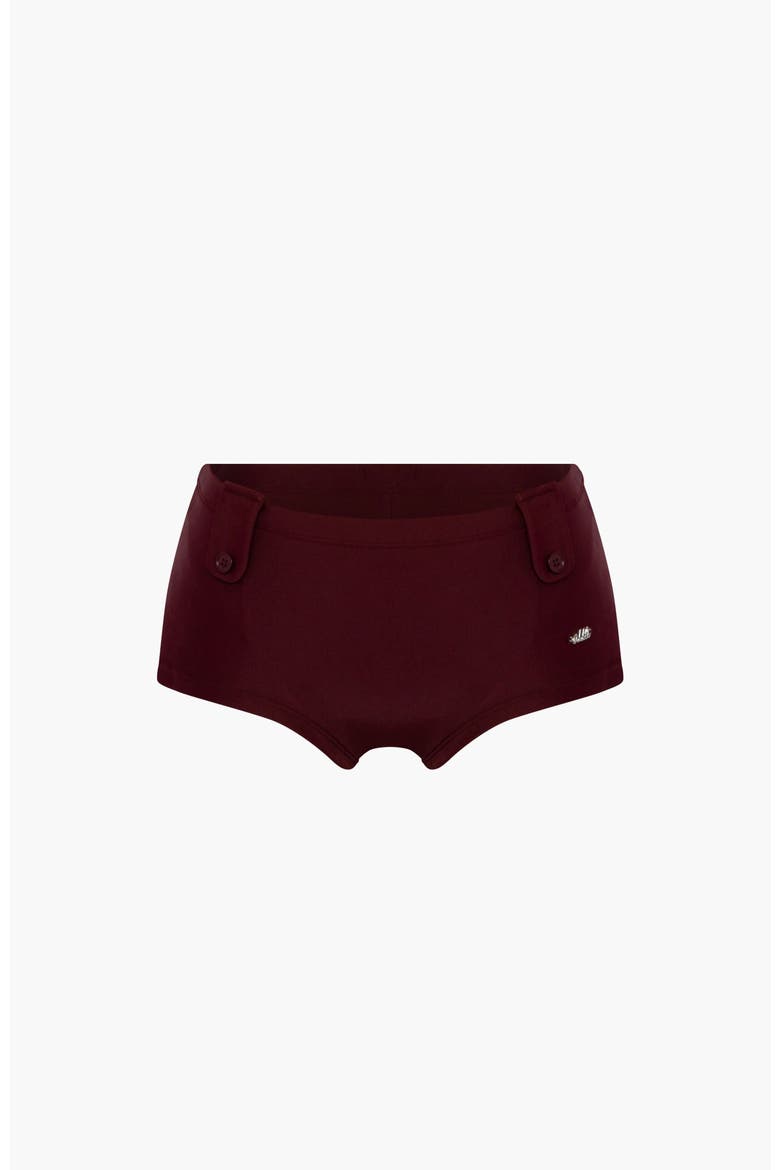 Mini Swim Short, Main, color, Maroon