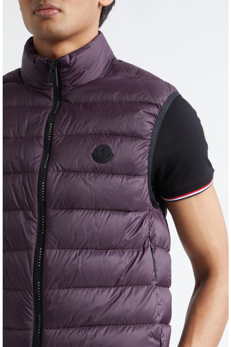 Deneb Zip Down Puffer Vest, Alternate, color, DARK BURGUNDY