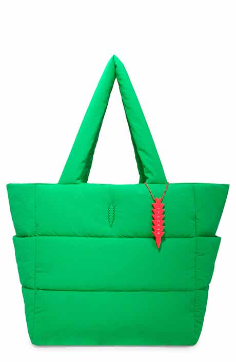 Quinn Textured Nylon Tote