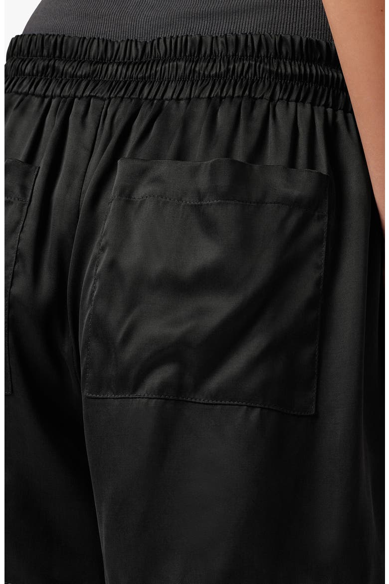 Haute Utility Cargo Shorts, Alternate, color, JET BLACK
