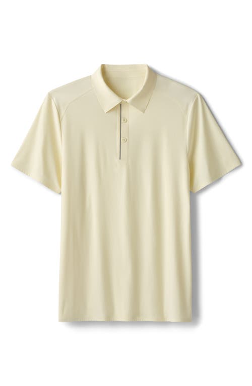 Rhone Approach Performance Polo In Lemon Mist