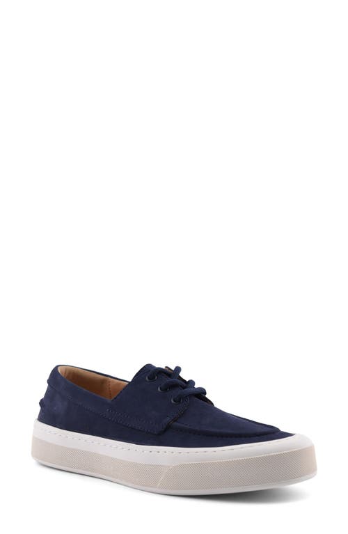 Sperry Top-sider® Sperry Candy Boat Shoe In Navy Leather Nubuck