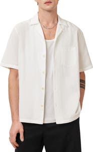 AllSaints Kylo Cotton Camp Shirt