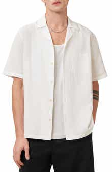 AllSaints Kylo Cotton Camp Shirt