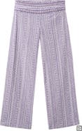 MANGO TEEN Print Wide Leg Pants
