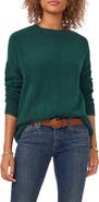 Vince Camuto Exposed Seam Crewneck Sweater