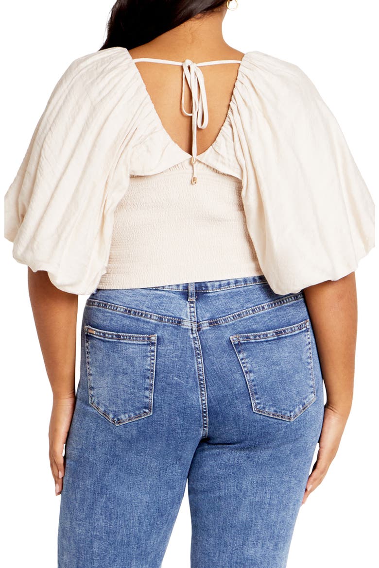 Peta Crop Top, Alternate, color, OAT