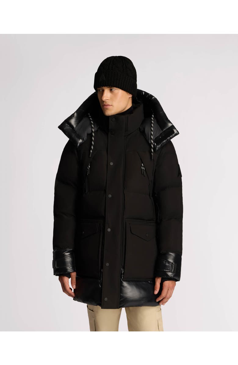 Alpenhaus Verenfeld Heavyweight Puff Parka with Removable Hood, Main, color, Black