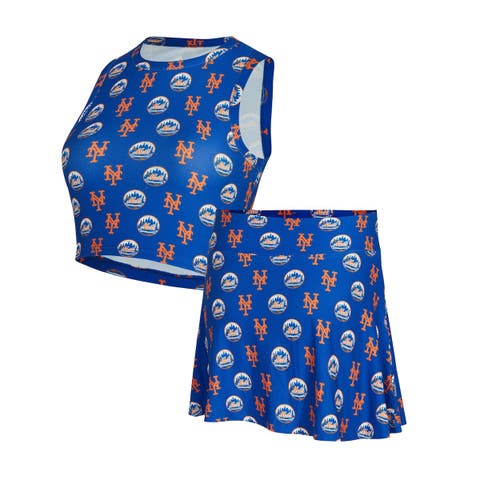 Women's Concepts Sport  Royal New York Mets Knit Tank Top & Skort Set