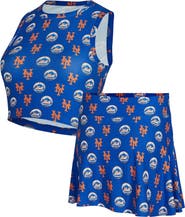 CONCEPTS SPORT Women's Concepts Sport Royal New York Mets Knit Tank Top & Skort Set