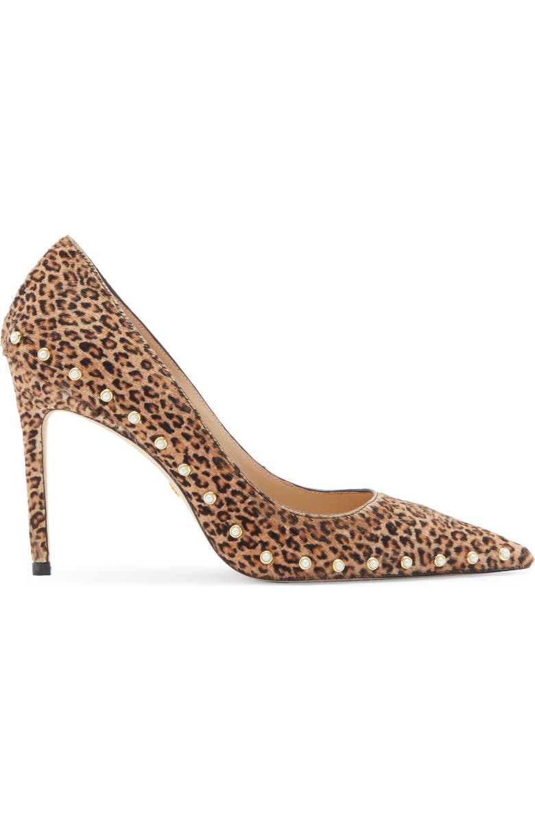 Stuart Weitzman Faux Pearl 100 Pump, Alternate, color, Classic