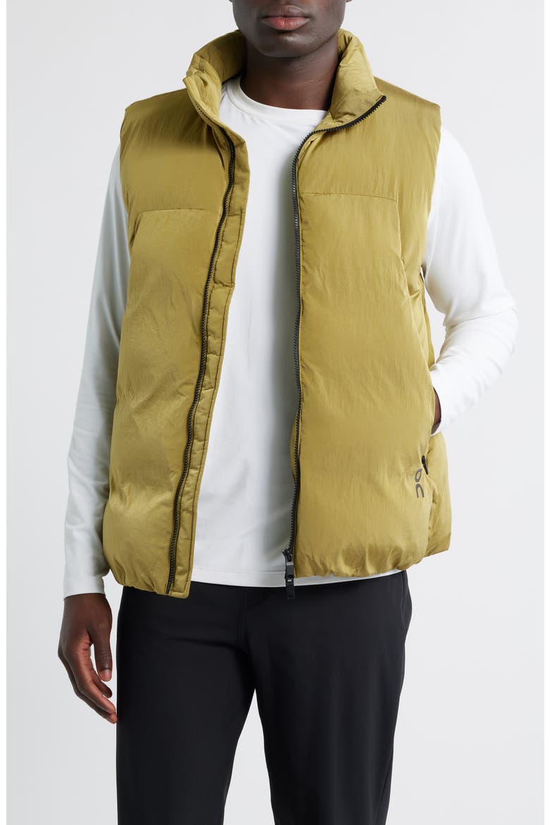 All-Day Puffer Vest, Main, color, NUTMEG