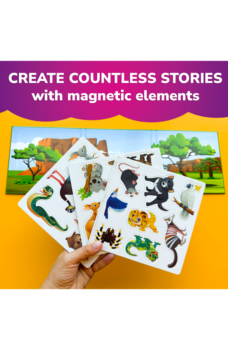 Quokka Travel Magnetic Puzzles for Kids Ages 3-5 - Fun 20+ Piece Game, Alternate, color, Australia