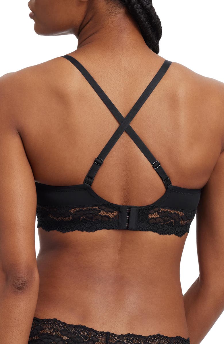 Skarlett Blue Goddess Multiway Underwire T-Shirt Bra, Alternate, color, Black