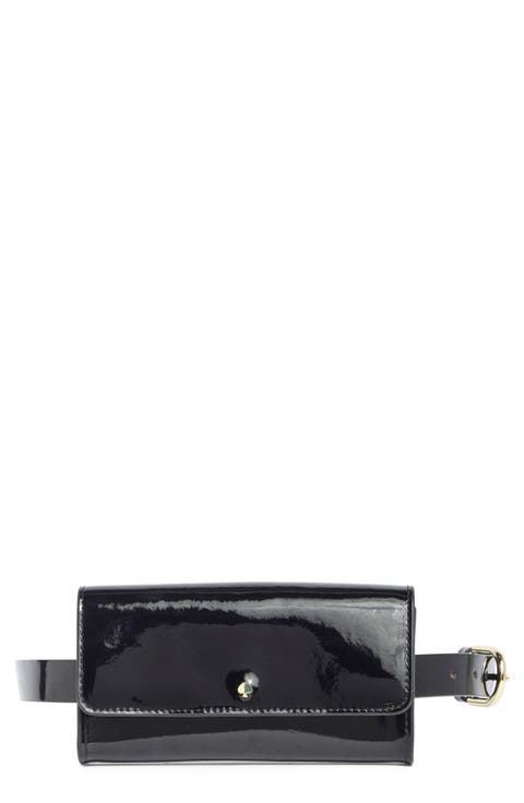 spade flap belt bag