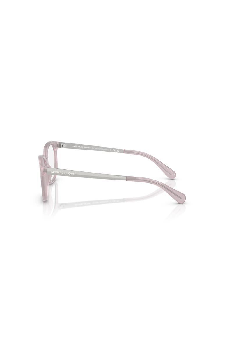 Michael Kors 51mm Rectangle optical glasses, Alternate, color, Violet
