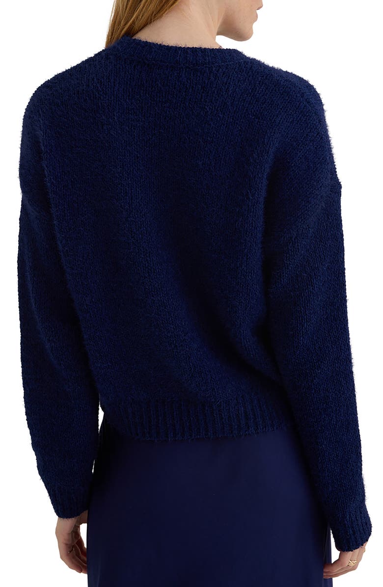Bella Dahl Drop Shoulder Sweater, Alternate, color, Eclipse Blue