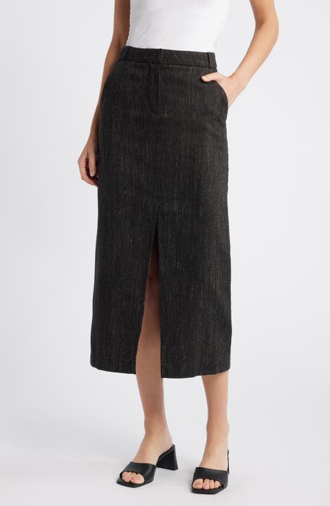 Leith Wool Blend Skirt