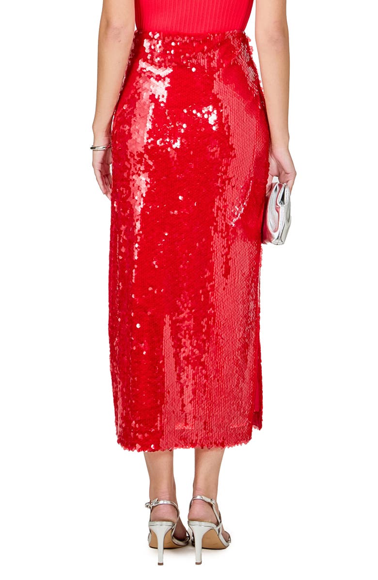 Endless Rose Sequin Midi Skirt, Alternate, color, 
