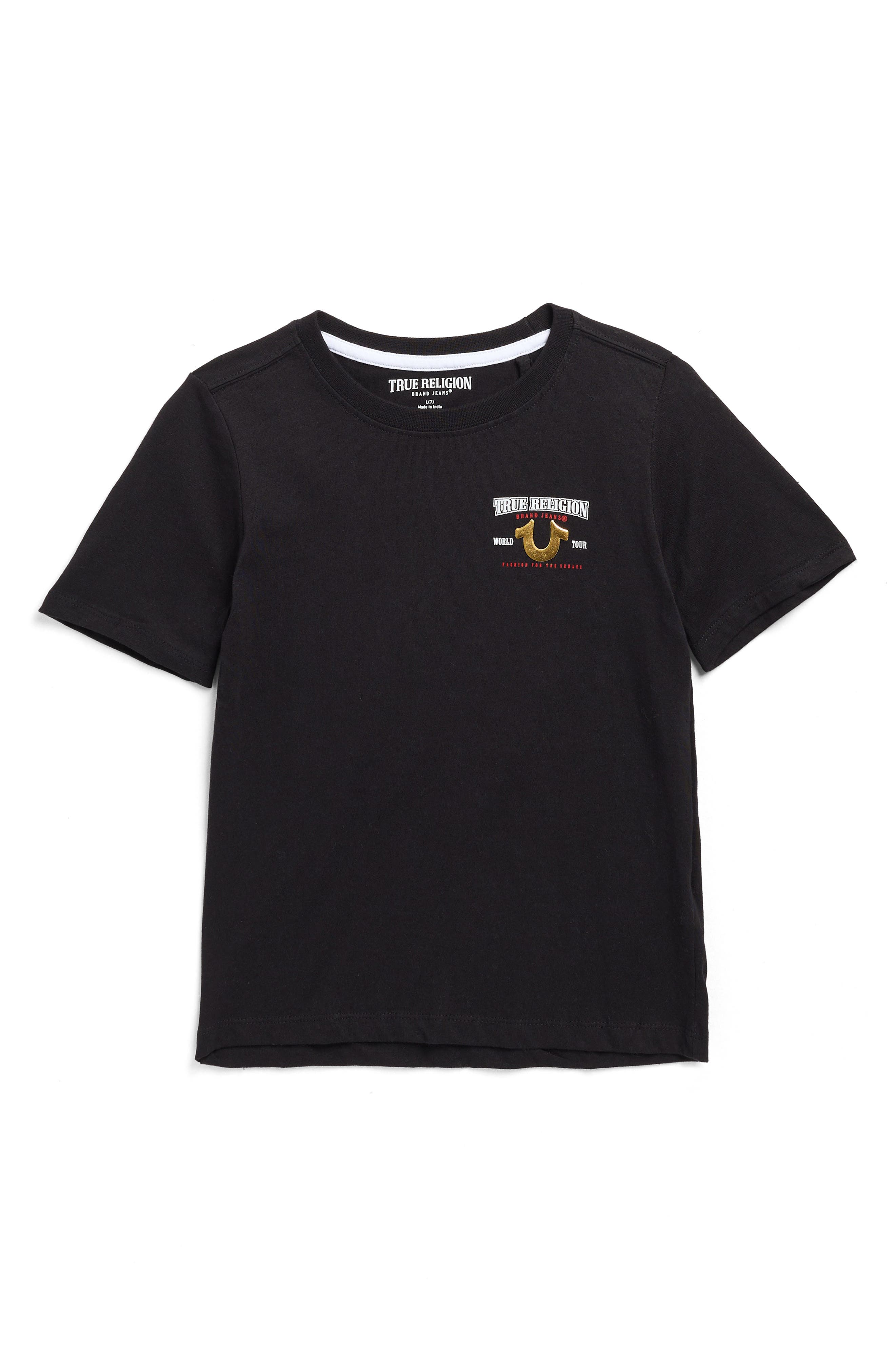 True Religion Kids' Horseshoe Logo Graphic T-Shirt