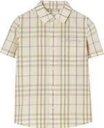 Burberry Check Cotton Shirt