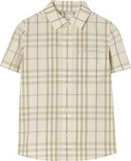 Burberry Check Cotton Shirt