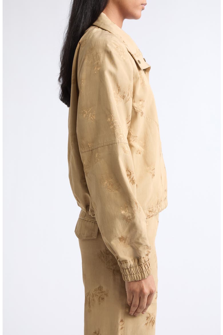 Ainsworth Floral Jacquard Jacket, Alternate, color, SAND