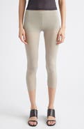 Paloma Wool Meleta Cotton & Silk Blend Capri Leggings