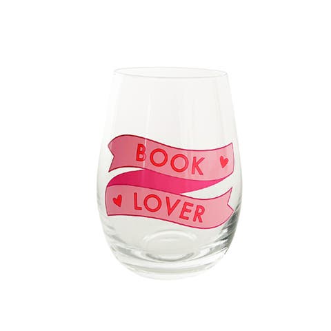 Book Club Wine Glass