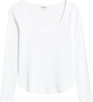 Madewell Long Sleeve Pointelle T-Shirt