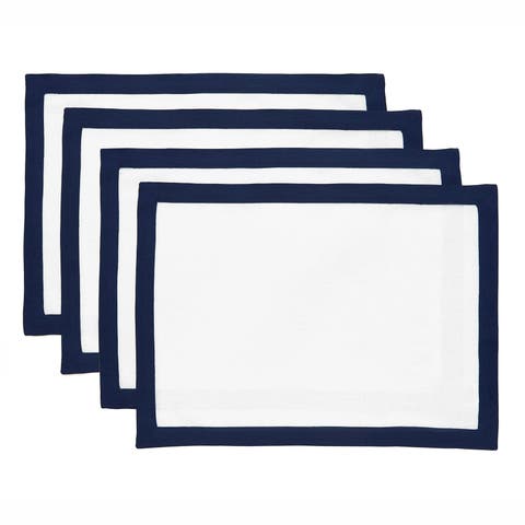 Linen Placemats Set of 4, 14 x 19" - Classic