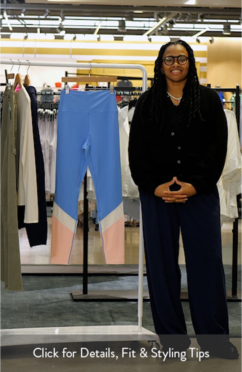 Vienna Colorblock Rib Leggings, sales video thumbnail