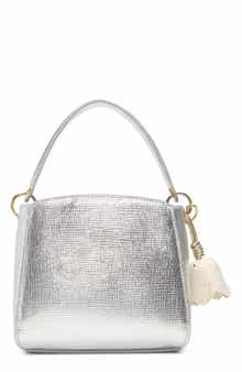 Polly Lizard Embossed Faux Leather Crossbody Bag