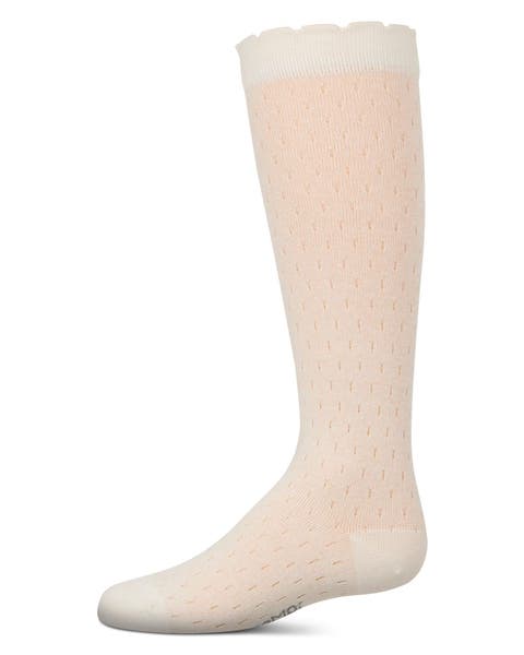 Pointelle Soft Stretch Knee Socks (Toddler, Little Kid & Big Kid)