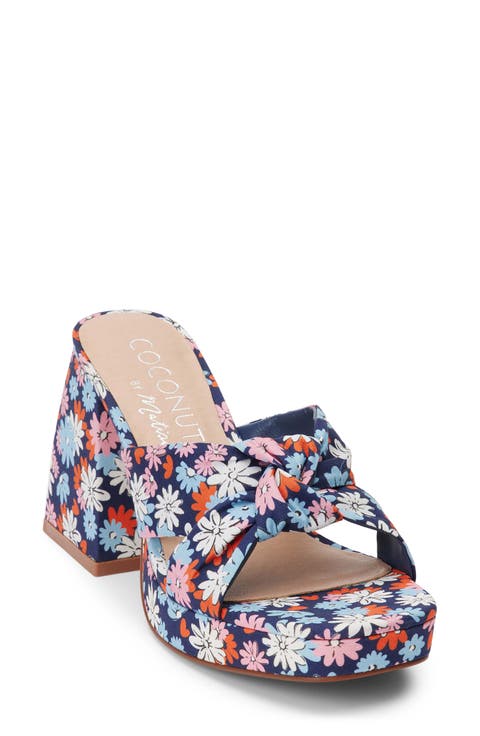Esme Knot Slide Sandal (Women)