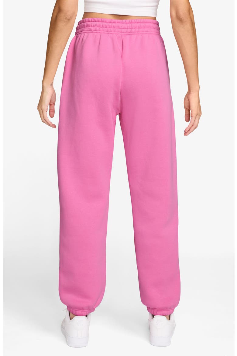 Sportswear Phoenix Fleece High-Waisted Oversized Sweatpants, Alternate, color, PLYPNK/SAIL