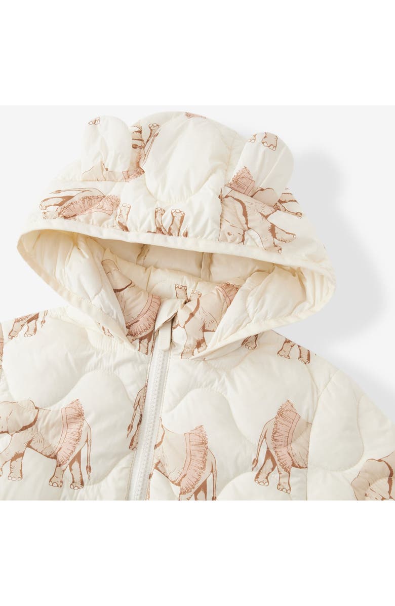 Milkbarn Down Jacket, Alternate, color, Tutu Elephant