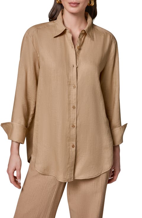 Linen Button-Up Shirt