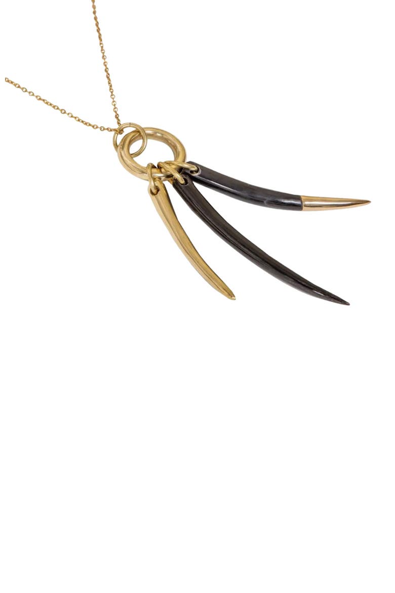 Jelani Neckpiece, Alternate, color, Gold