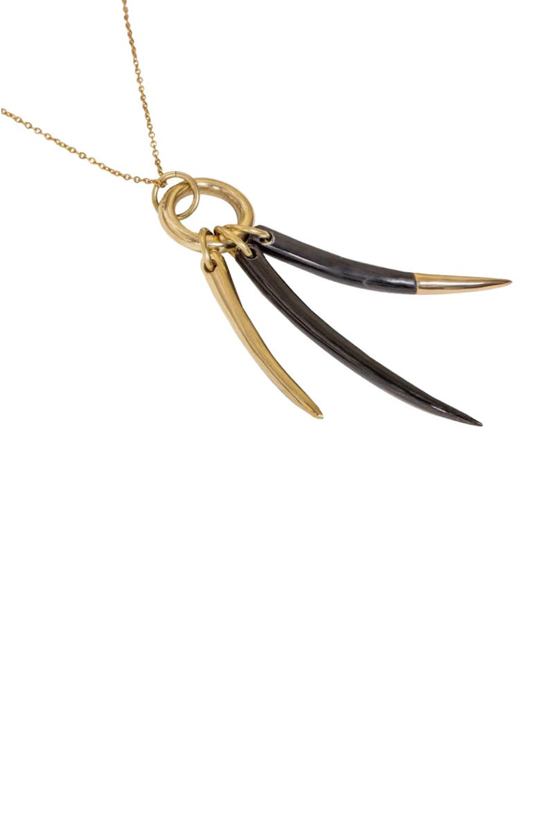 Adele Dejak Jelani Neckpiece, Alternate, color, Gold