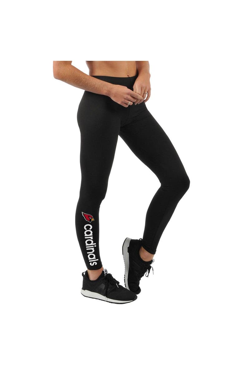 Women's G-III 4Her by Carl Banks Black Arizona Cardinals Post Season Lightweight Lounge Leggings, Main, color, Black