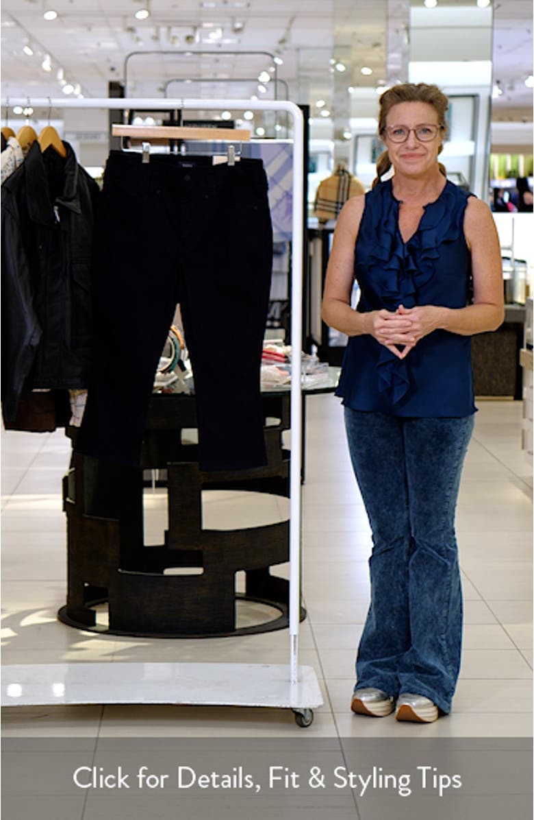 Ami High Waist Skinny Capri Jeans, sales video thumbnail