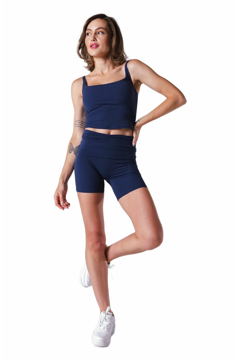 Cloud II Foldover Volley Short, Main, color, Sapphire