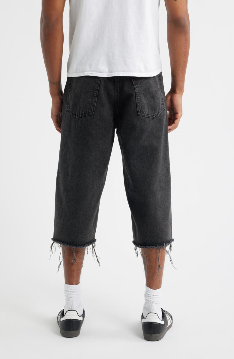 Levi's<sup>®</sup> 478<sup>™</sup> Raw Hem Baggy Capri Jeans, Alternate, color, 