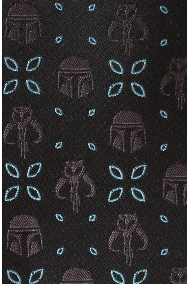 Star Wars™ Mandalorian Tie, Alternate, color, BLACK