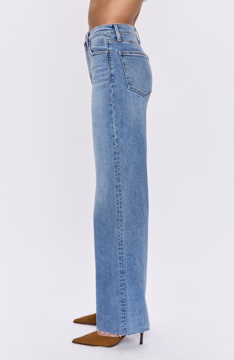 Pistola Lana High Waist Wide Leg Jeans, Alternate, color, Sardinia